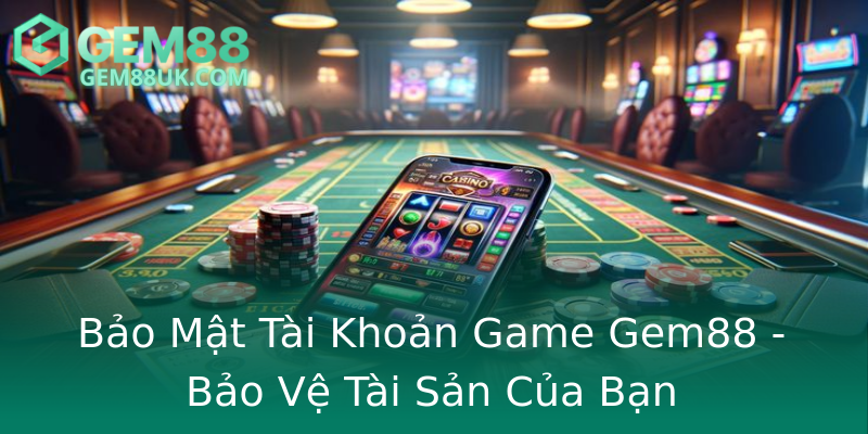 Bảo Mật Tài Khoản Game Gem88 - Bảo Vệ Tài Sản Của Bạn