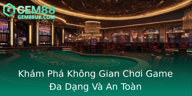 Khám Phá Không Gian Chơi Game Đa Dạng Và An Toàn