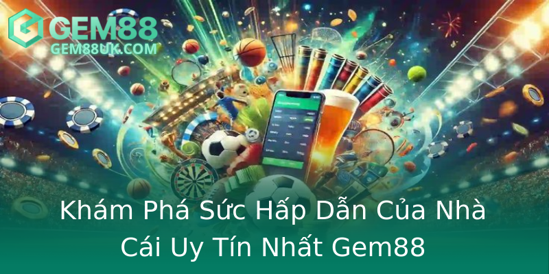 Khám Phá Sức Hấp Dẫn Của Nhà Cái Uy Tín Nhất Gem88